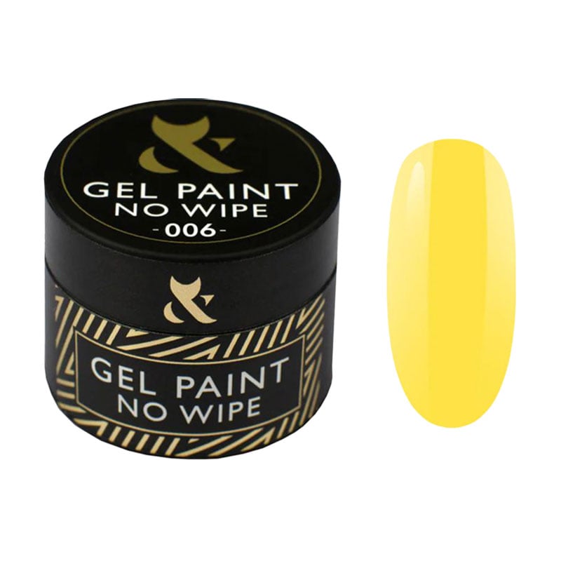 Гель-фарба для нігтів F.O.X Gel Paint No Wipe 006, 5 мл
